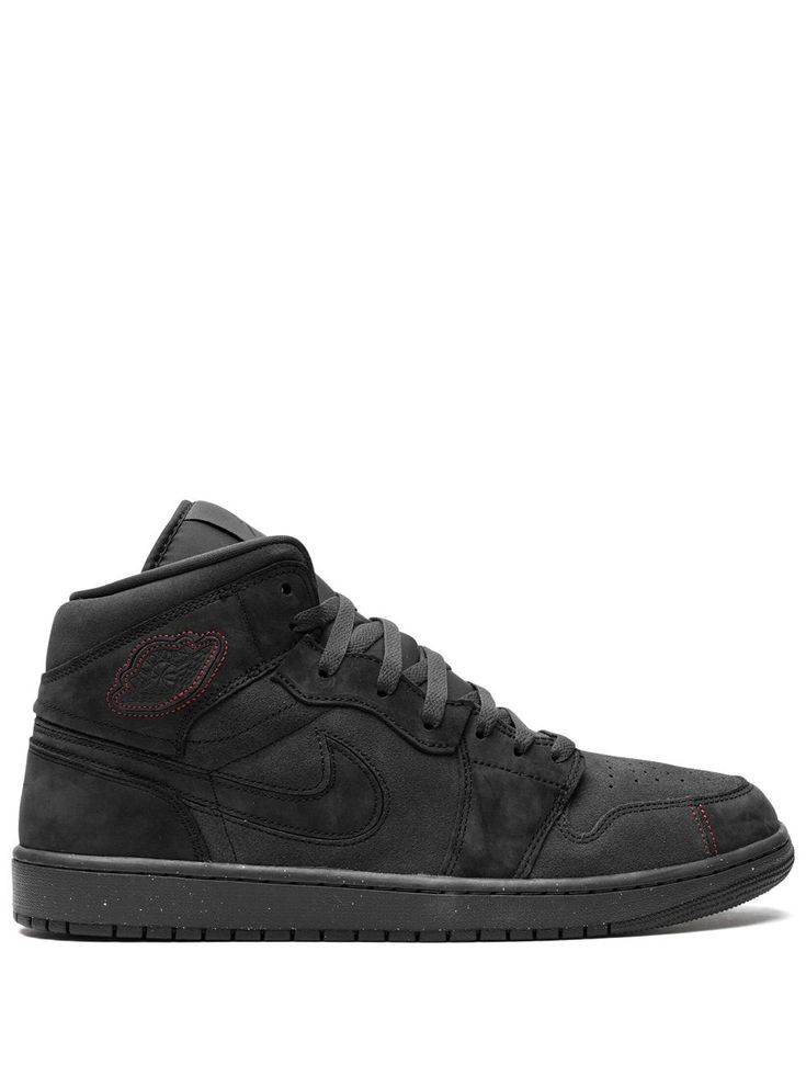 Nike Air Jordan 1 Black Suede