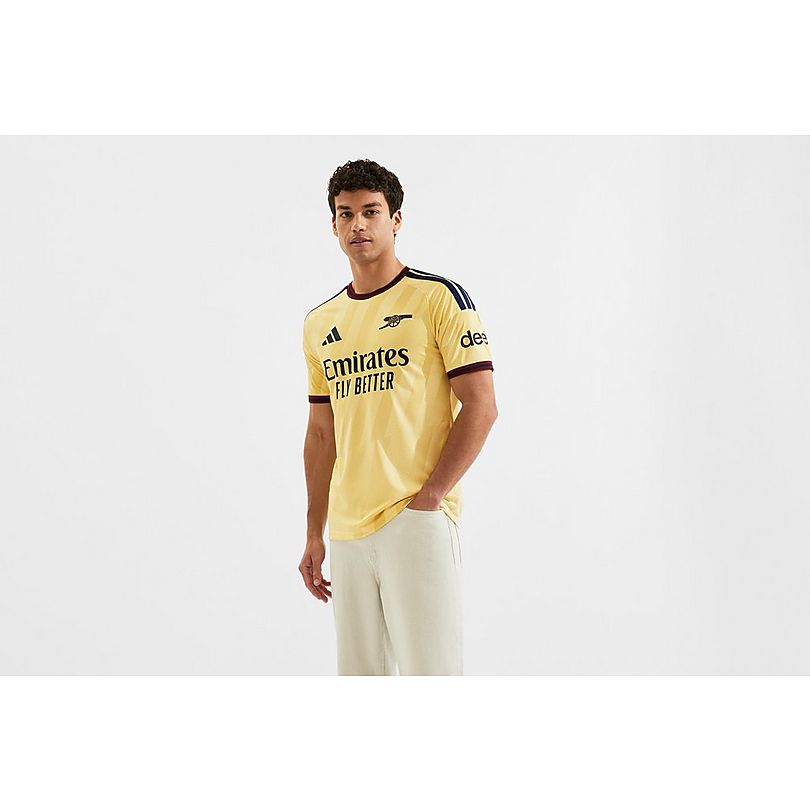 Arsenal 2026/27 Third Jersey - White Burgundy Gold