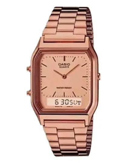 Casio Quartz Watch rose gold