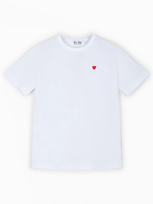 CDG Small Logo T-Shirt White