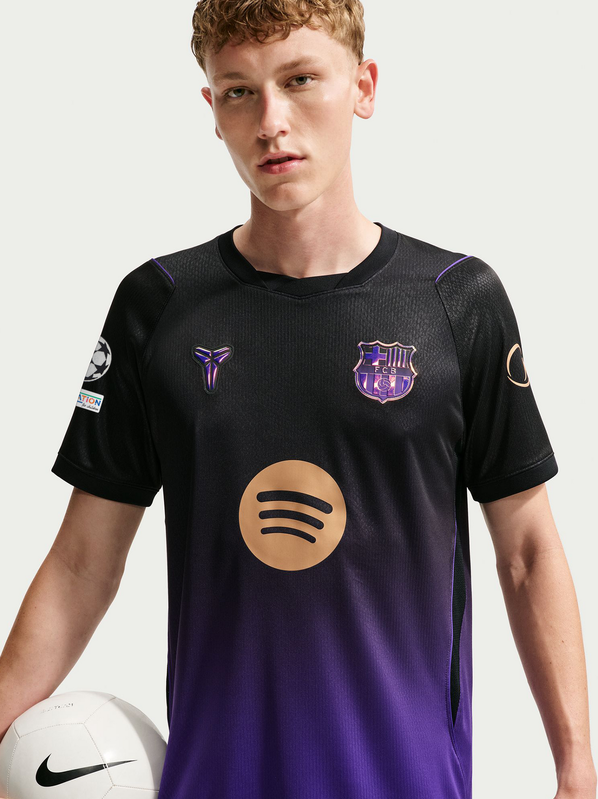 FC Barcelona 2026/27 Away Jersey Gold Purple Black