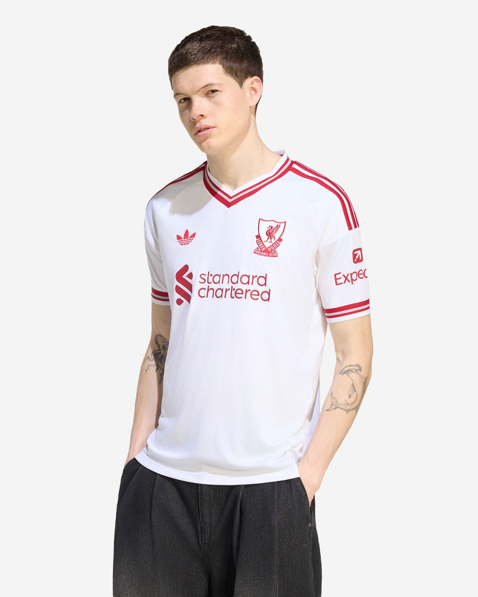 Liverpool 2026/27 Away Jersey White Red