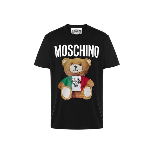 Moschino teddy bear graphic T-shirt - Black