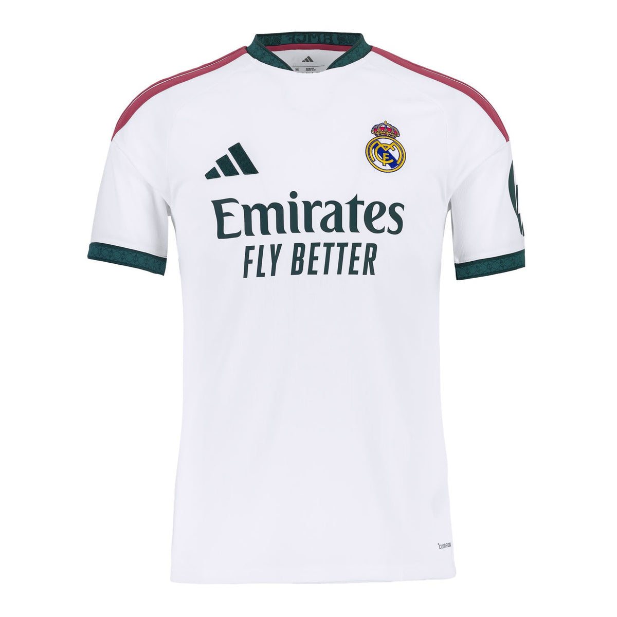 Real Madrid 2026/27 Home Jersey White Dark Green