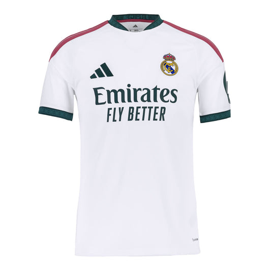 Real Madrid 2026/27 Home Jersey White Dark Green